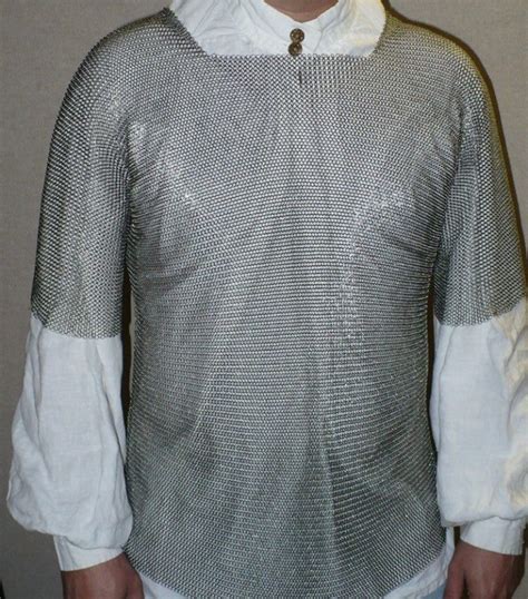 lightest drop test maille sca|Maille Shirts and Tunics from Ringmesh – Darkwood Armory.